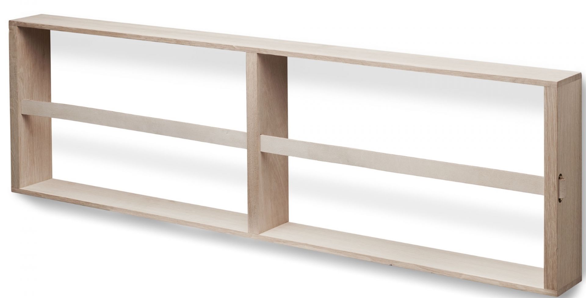 Norr Magazinhalter aus Eiche von Skagerak by Fritz Hansen, modernes Wandregal für Zeitschriften.